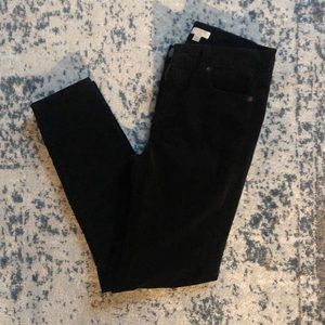 JCrew velvet pants